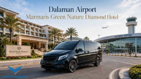 Transfer Service from Dalaman Airport to Marmaris Green Nature Diamond Hotel